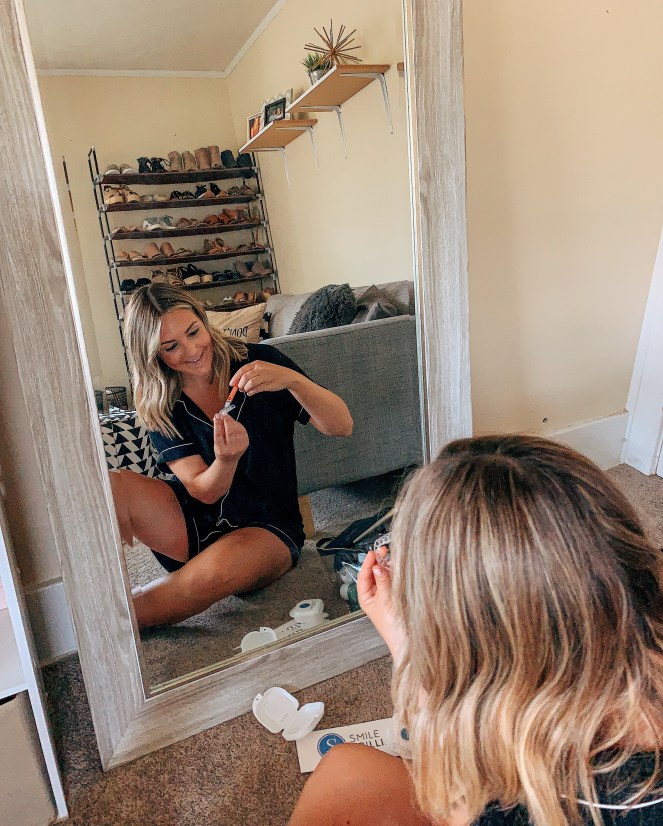 Smile brilliant teeth whitening